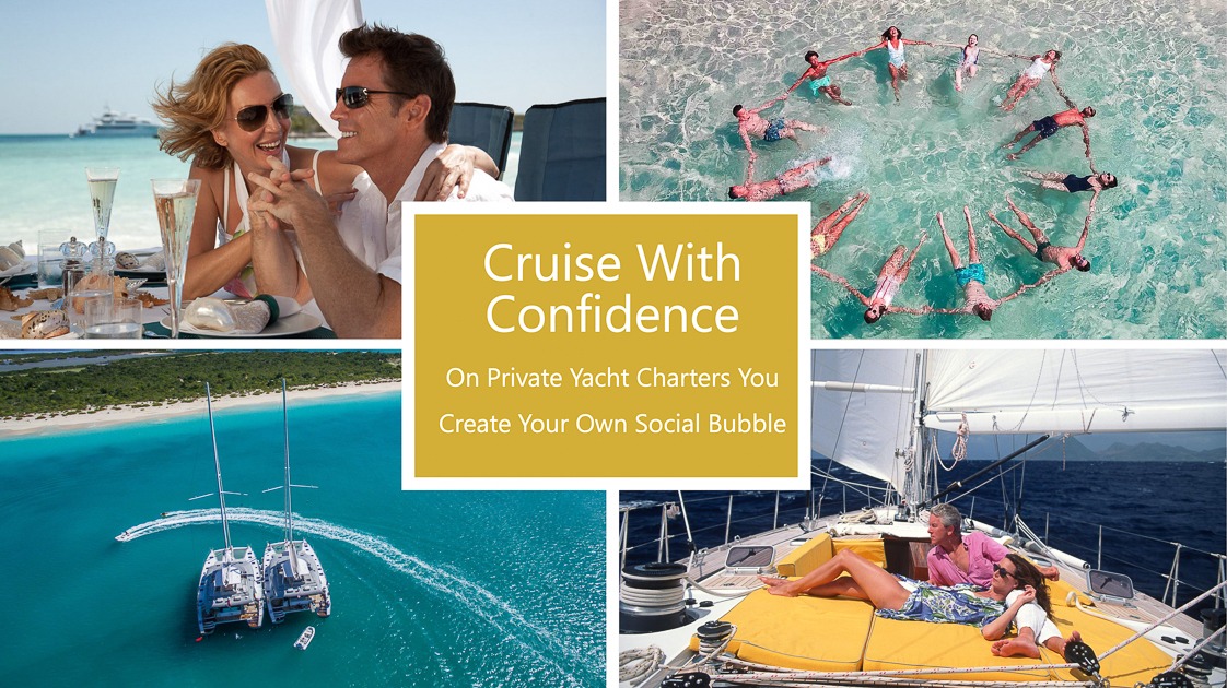 social bubble on your private yacht charter